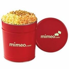 3 Way Popcorn Tins - Butter, Cheddar & Caramel - 3.5 Gallon